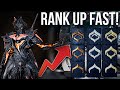 How to Level up your Mastery rank FAST in Warframe 2023