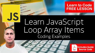 How to Loop Array items with Modern JavaScript code example helpful tips learn how to code