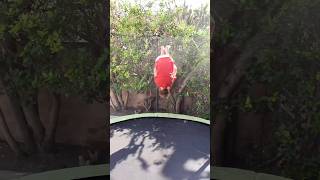 How many flips can I land in a row?? #ninja #parkour #trampoline