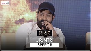 Jr Ntr Emotional Speech @ RRR Press Meet