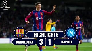 Barcelona vs Napoli | 3-1 (AGG: 4-2) | Highlights | Champions League 2023-24