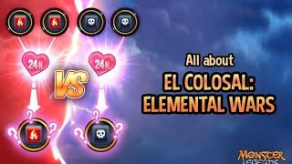 El Colosal The Element War Breeding combo (Fire x Dark) Part 1