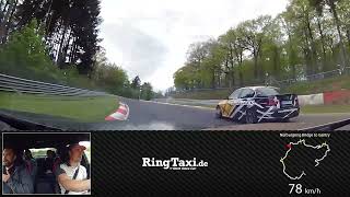 BMW M5 CS taxilap Nordschleife