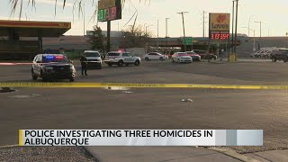 Albuquerque Police investigate string of homicides on same day