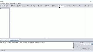 Dr. Java Menu