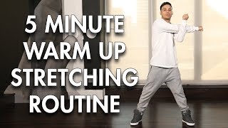 5 minute Warm up / Stretching Routine (Dance Tutorial) | MihranTV