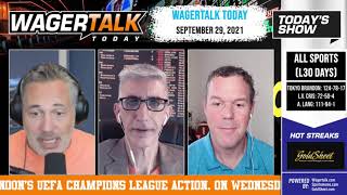 Free Sports Picks | NFL Week 4 Picks | Champions League Preview | WagerTalk Today | Sept 29