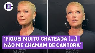 Xuxa confessa mágoa por não ser considerada 'cantora' e faz desabafo sobre idade