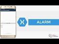 Xamarin Android Tutorial - Set Alarm On Android X