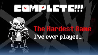 EdgeEdge Sans COMPLETE!!! | (Half Damage On)