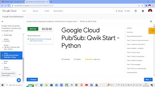 Google Cloud PubSub Qwik Start - Python || Lab Tutorial | Step By Step Tutorial || GDSC 2023