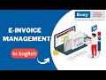 Lesson 13 - E-Invoice Management - English