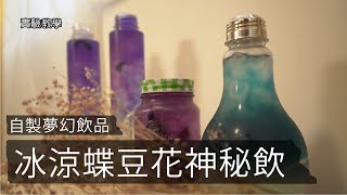 自製夢幻飲品－冰涼蝶豆花神秘飲【LIS實驗室】