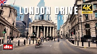 London Drive: East to West seeing Tower Bridge, St Paul's, Bank, Whitechapel,Knightsbridge \u0026 Chelsea