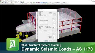 Generating Dynamic Seismic Loads in RAM Frame according to the AS/NZ 1170.4