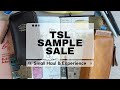 The Superior Labor (TSL) Sample Sale | Small Haul & Experience