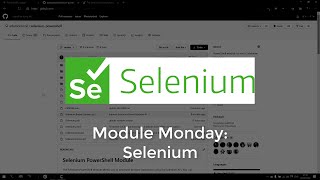 Module Monday: Selenium