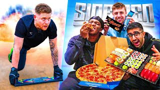 7 HOURS OF SIDEMEN CALORIE CHALLENGE!