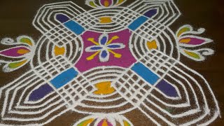 மார்கழி செவ்வாய்  படி கோலம் ll Marghazhi Tuesday special padi kolam #gracefulkolamdesigns