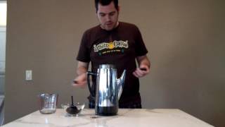 How to Brew Coffee with a Percolator