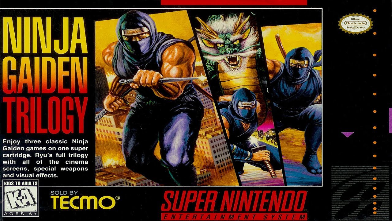 Ninja Gaiden Trilogy - USA - SNES Playthrough - YouTube