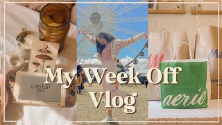 My Week Off Vlog: Coachella recap, shopping haul, & GRWM!