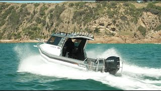 Senator RH650 powered by Suzuki DF200A outboard Performance Test