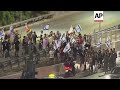 Israelis block highway in judicial overhaul protest