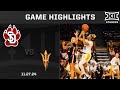 South Dakota vs. Arizona State Game Highlights | 2024-25 Big 12 Women's Basketball