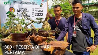 TAK DI DUGA..! PESERTA JEMUR BONSAI CAB.KEBUMEN DI HARI PERTAMA SUDAH 300 LEBIH GAES