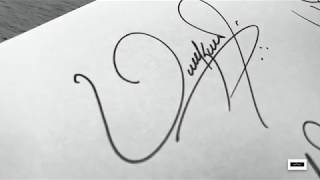 U Signatures | Draw a Stylish Signature starting with letter \