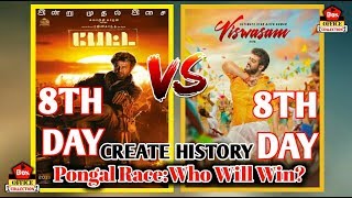 Viswasam VS Petta__8th Day Box office Collection__Rajinikanth vs Ajith Kumar 2019