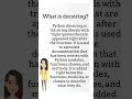 What is docstring ?