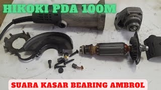 cara mengganti bearing armature gerinda#hikoki