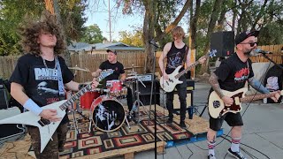 Unseen Corners live @Josh n Eric(from the apathetics)backyard bday party 8-23-24 Sandy UT