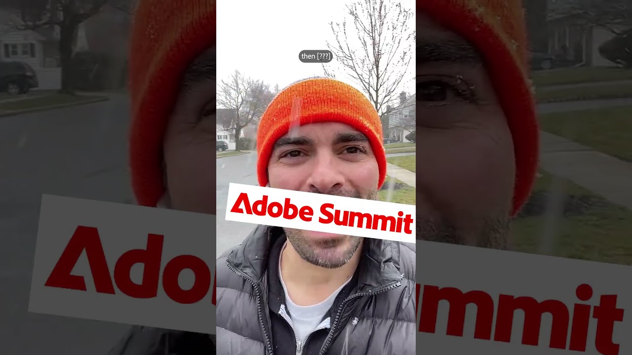 Adobe Summit 2023 Sneaks Teaser with Eric #shorts