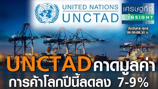 UNCTAD คาดมูลค่าการค้าโลกปีนี้ลดลง 7-9 % | เศรษฐกิจ Insight 22 ต.ค.63