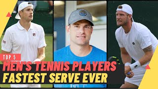 Top 5 FASTEST SERVE Ever | Men's TENNIS | Andy Roddick, Djokovic, Zverev, Tsitsipas, Isner, Groth ?