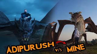 I Create Dragon VFX better than Adipurush With Low End PC