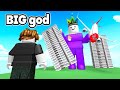 I Pretended to Be a Noob in Goofy Gods, Then Spent $100,000 to Become the Strongest God in Roblox!