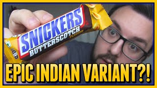 Snickers Butterscotch Review (India)