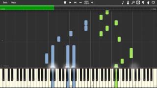 Gingitsune (ぎんぎつね) - Mysterious Soundtrack [Piano Tutorial] (Synthesia)