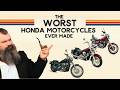 The Worst Honda Motorcycles Ever Made: Part 1