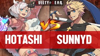 【GGST】HOTASHI(ELPHELT) vs SUNNYD(SIN) ▰ Guilty Gear Strive | High Level Gameplay