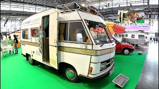 Hymer 520 D Hymermobil 520D Retro RV Camper Van Mercedes 1976 Campingcar walkaround + interior V....