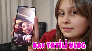 KAR TATİLİ VLOG ! EFE VE EMİR'İ ARADIK