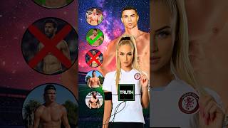 Ronaldo Tests Alisha Lehmann with a Lie Detector!🤩⚽️ | Ronaldo Asks Alisha Lehmann