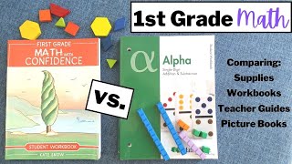 1st Grade Math Curriculum Comparison | First Grade Math With Confidence vs. Math U See Alpha