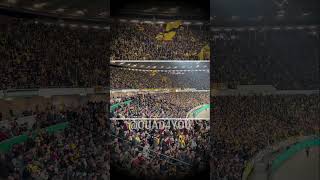 BVB FANGESANG: "Ale', ale', ale', oh BVB 09" | Hannover 96 - Borussia Dortmund 09 | DFB Pokal | 2022