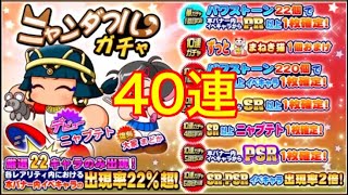 ［サクスペ］40連  ニャンダフルガチャ引いた結果